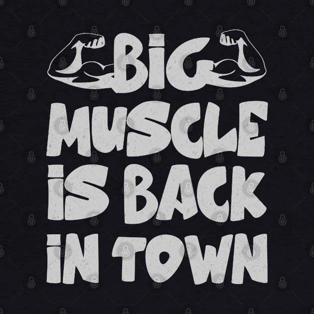 big muscle is back in town mens muscle by Hussein@Hussein